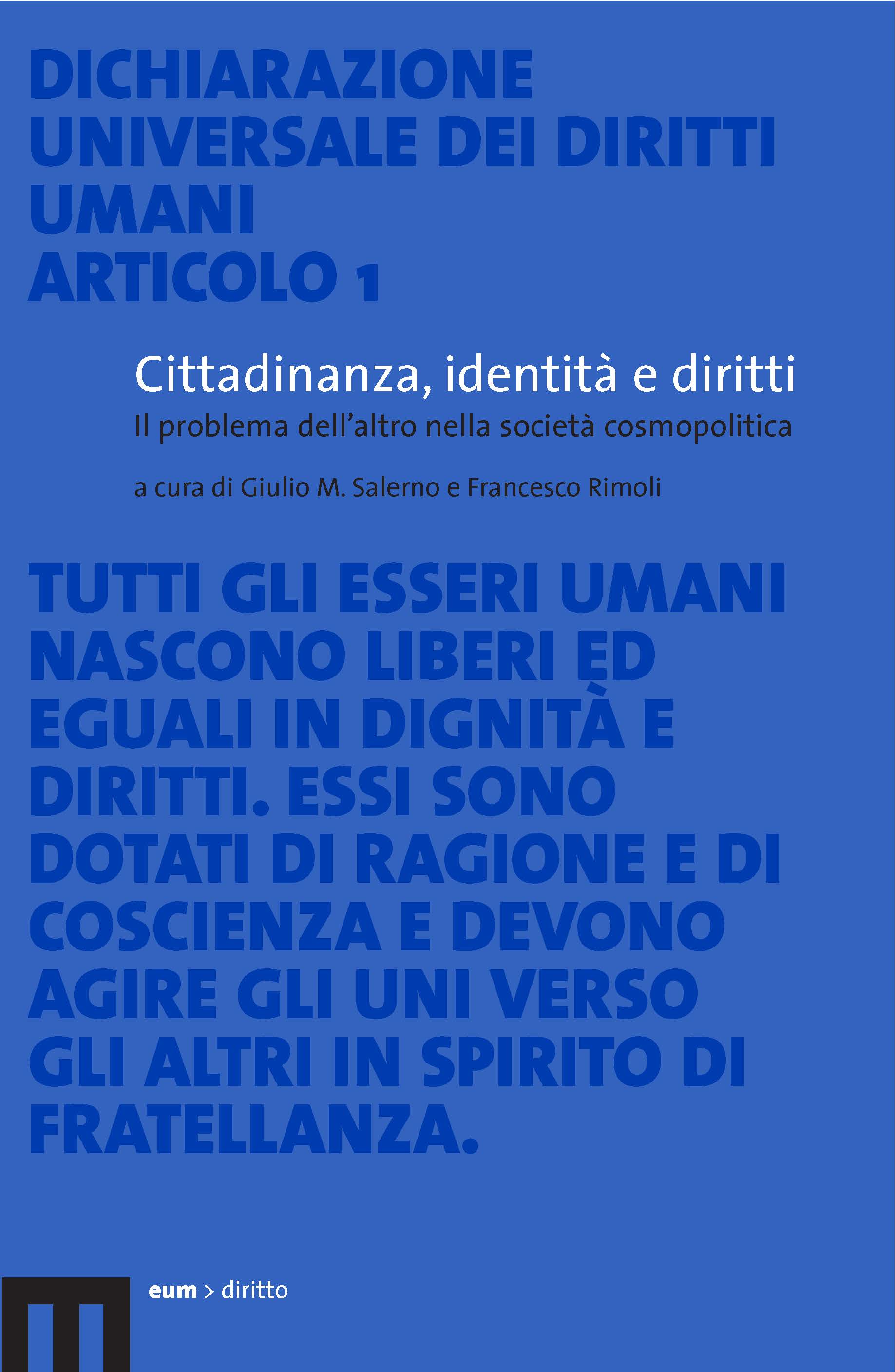 Cittadinanza, identità e diritti