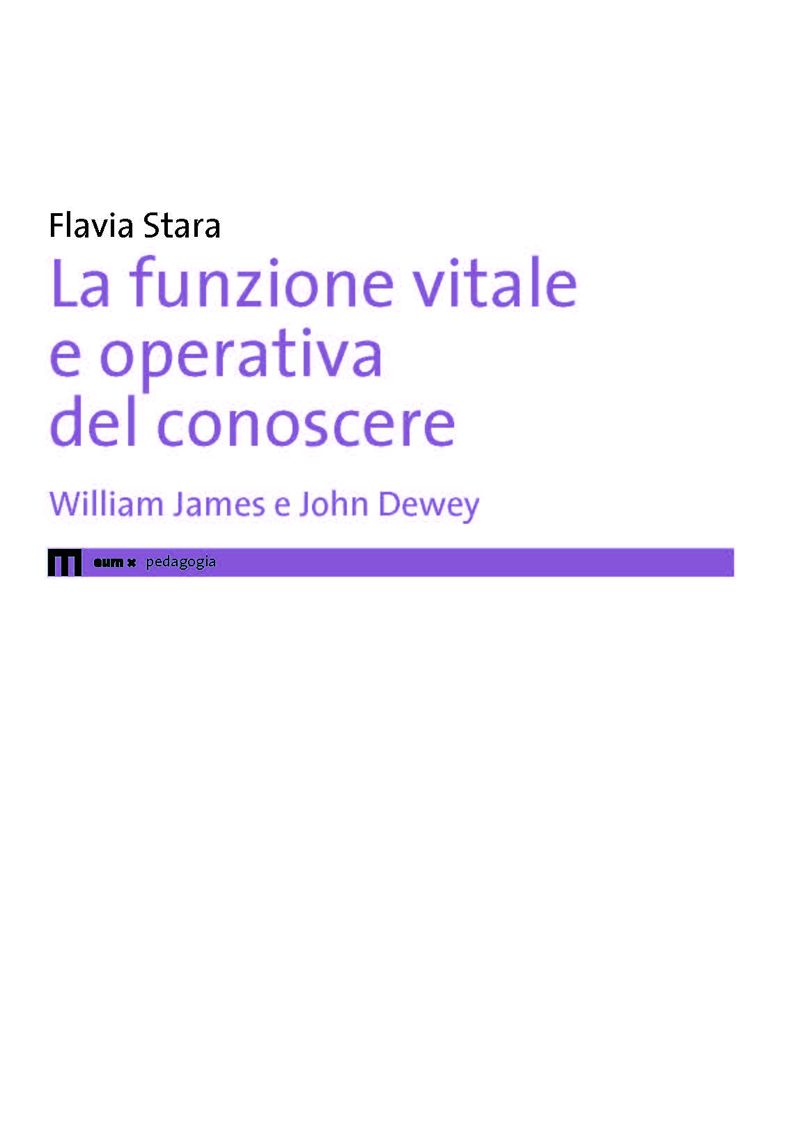 La funzione vitale e operativa del conoscere