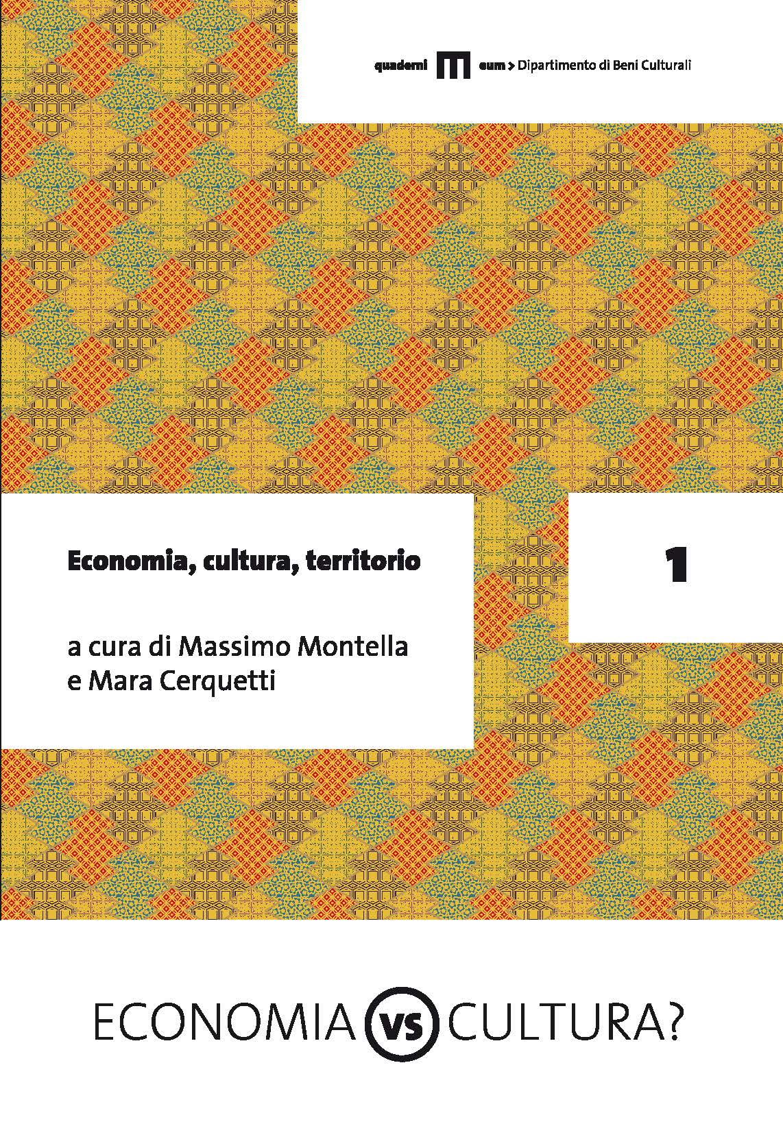 Economia, cultura, territorio