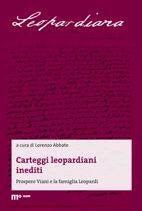 Carteggi leopardiani inediti