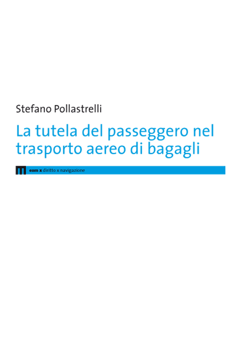 La tutela del passeggero nel trasporto aereo di bagagli